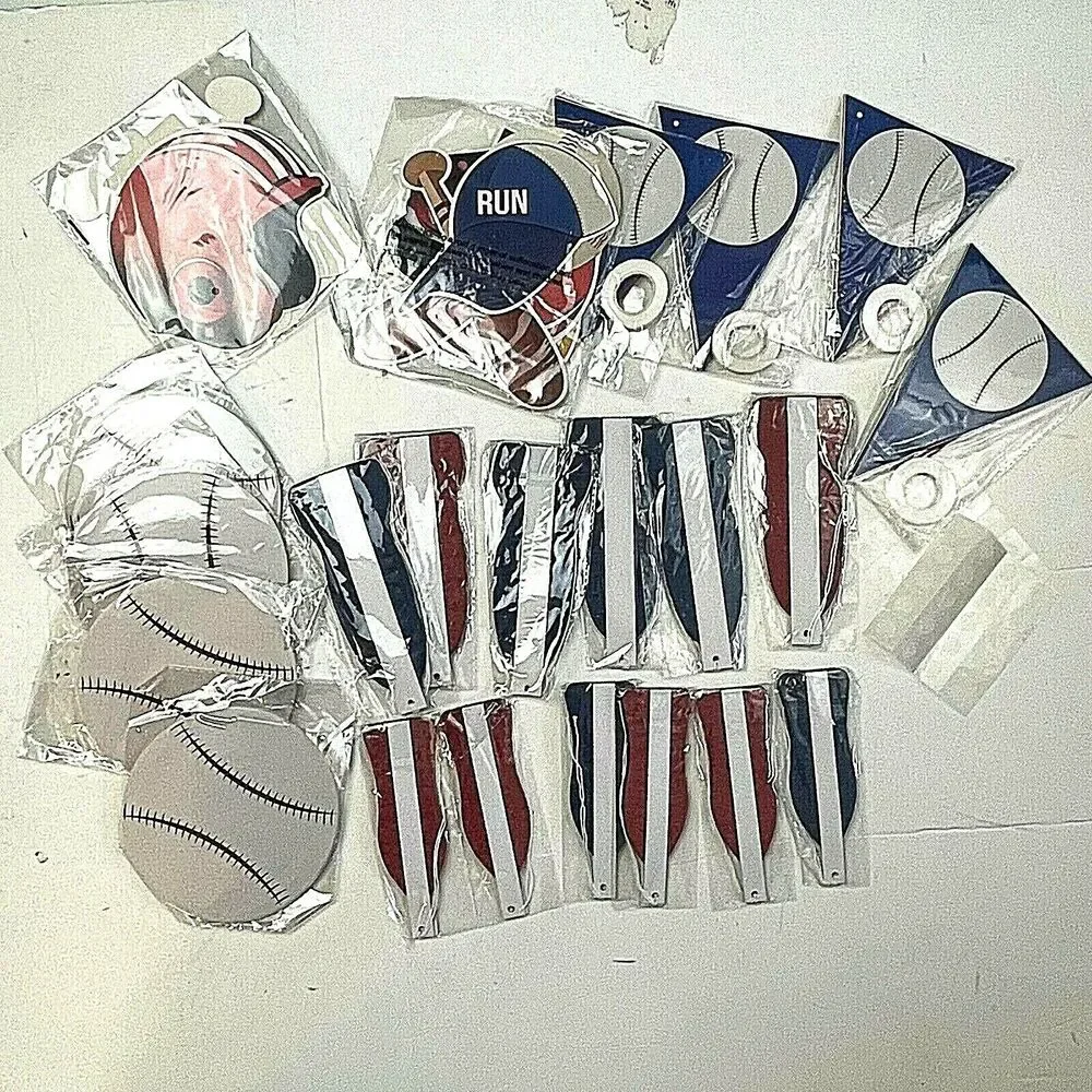 Baseball Birthday Party Decorations Kit Sports Theme Party Supplies